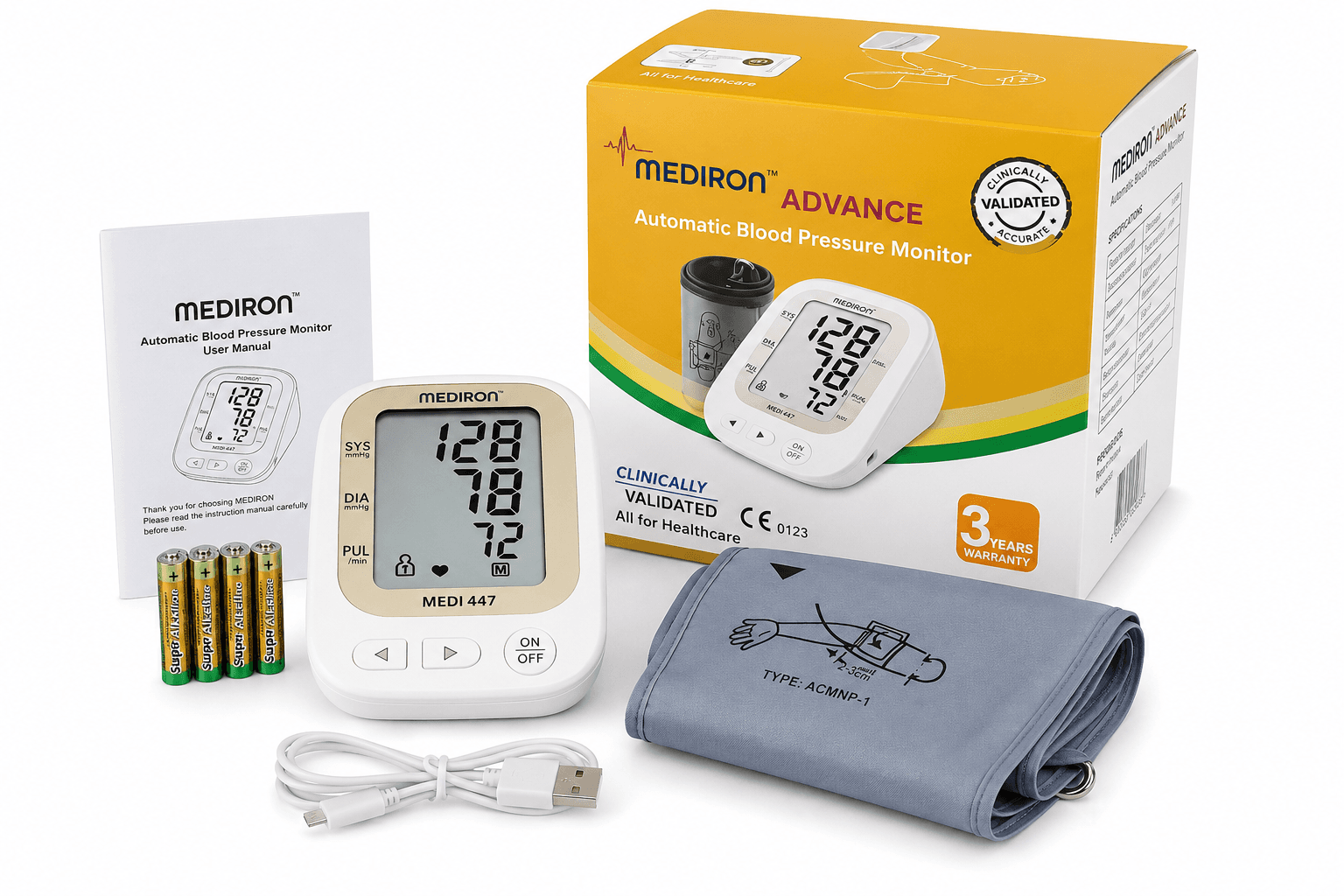 Mediron Advance Automatic Blood Pressure Monitor – Medical Digital Device | National Healthcare Services