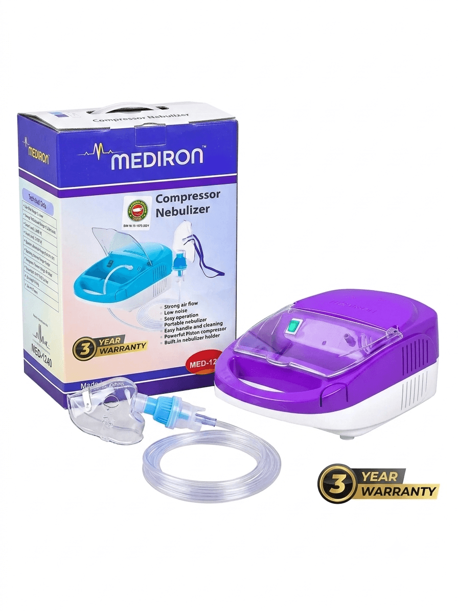 Mediron Compressor Nebulizer – Medical Digital Device | National Healthcare Services