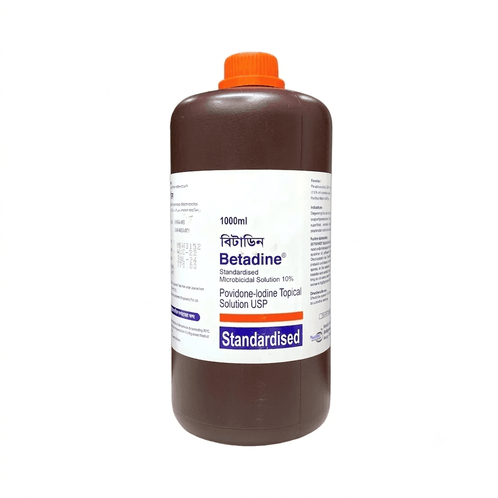 Betadine Antiseptic Solution 1000ml – Surgical Equipment | National Healthcare Services