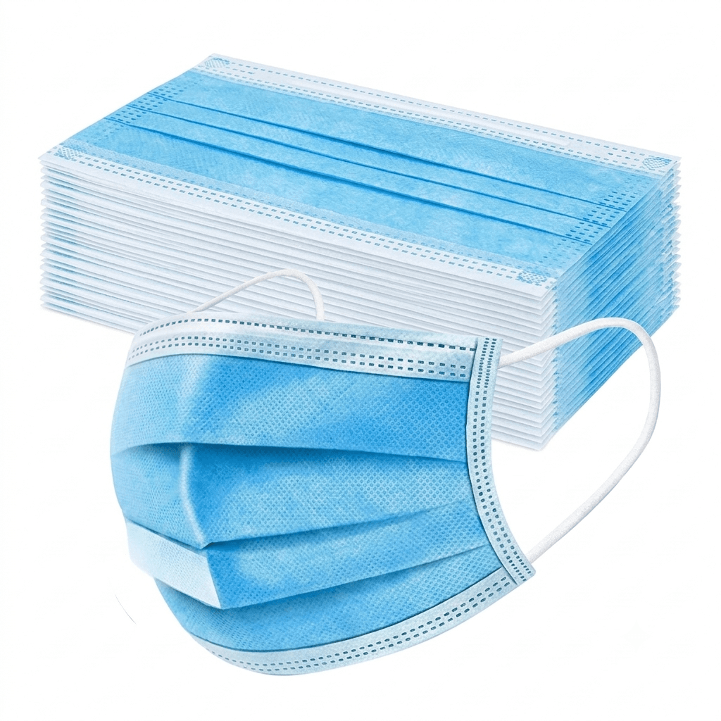 3-Ply Disposable Face Mask – Surgical Equipment | National Healthcare Services